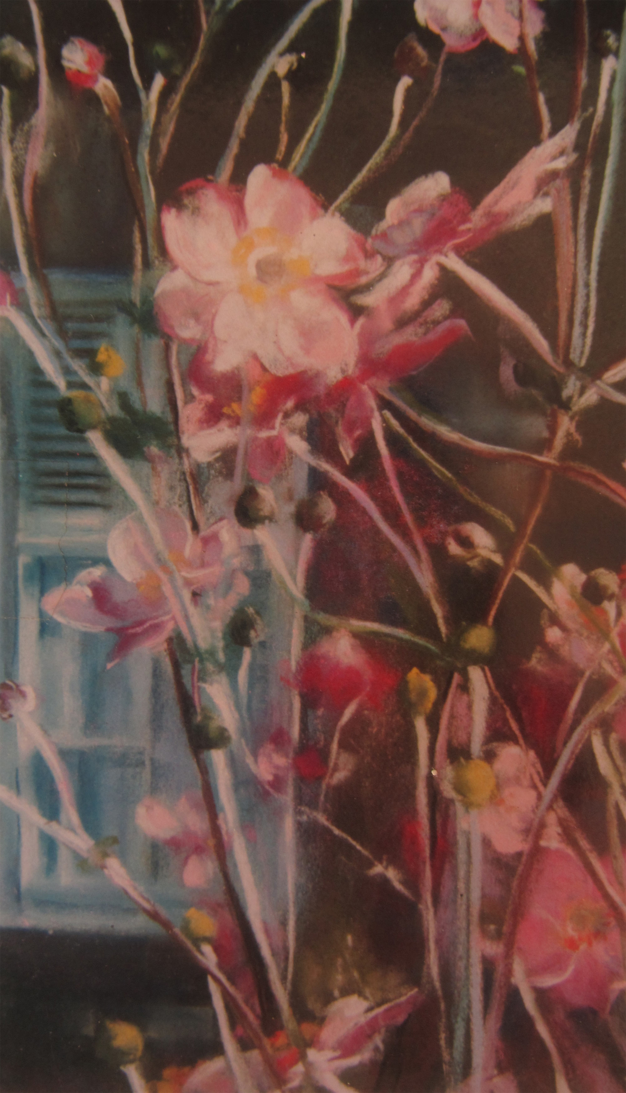 Les fleurs - Peinture au pastel sec par Isabelle Douzamy