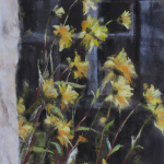 Les Fleurs - Peinture au pastel sec par Isabelle Douzamy - 40x50cm